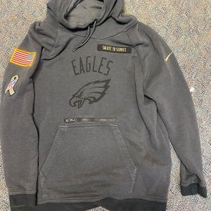 salute to service philadelphia eagles cowl neck sweatshirt!